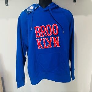 BROOKLYN ROYAL GIANTS Ebbets Field Flannels Hoodie Sweatshirt - Size Large (NWT)